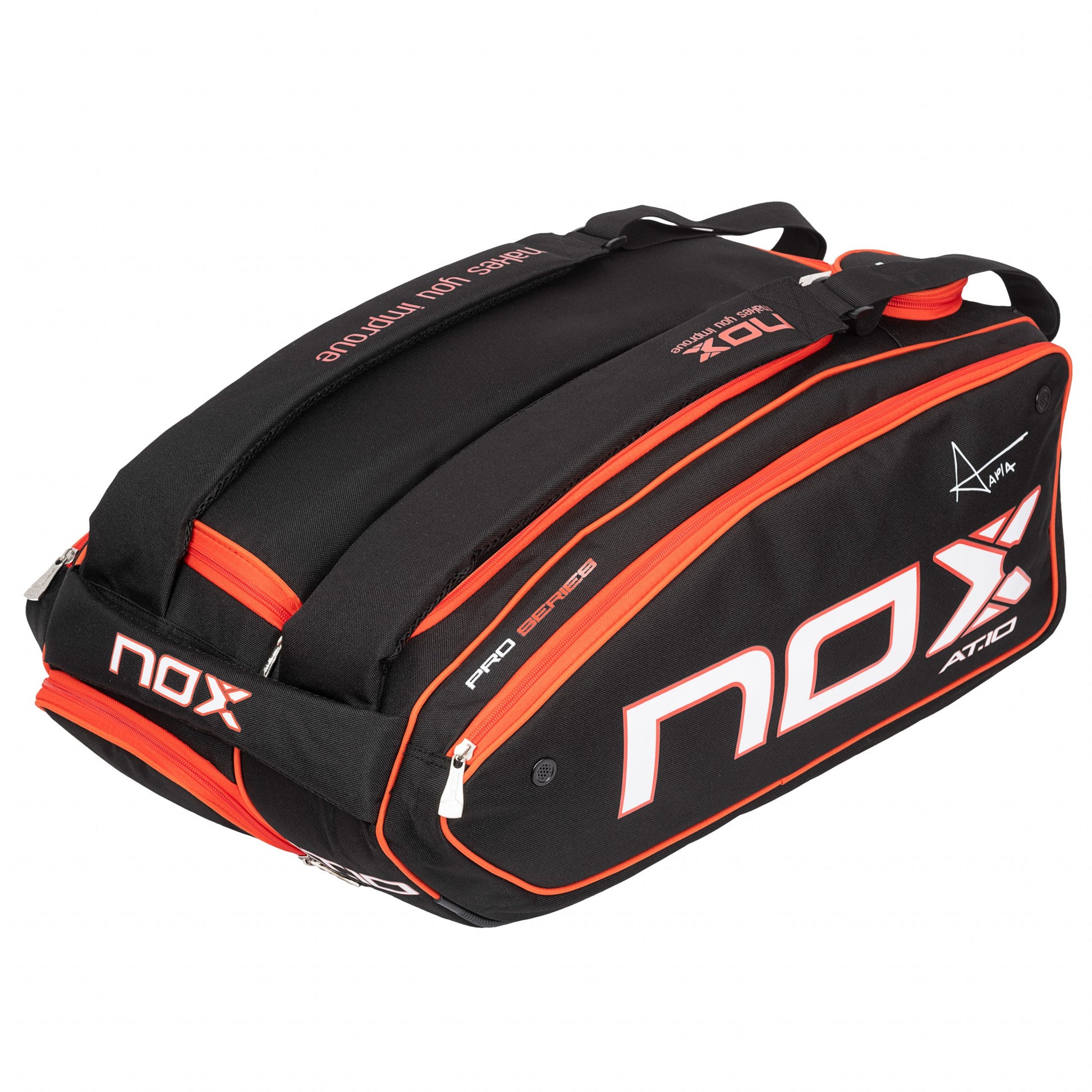 Bolso Paletero Nox AT10 XXL Competition NegroRojo X9 - Sur Sports