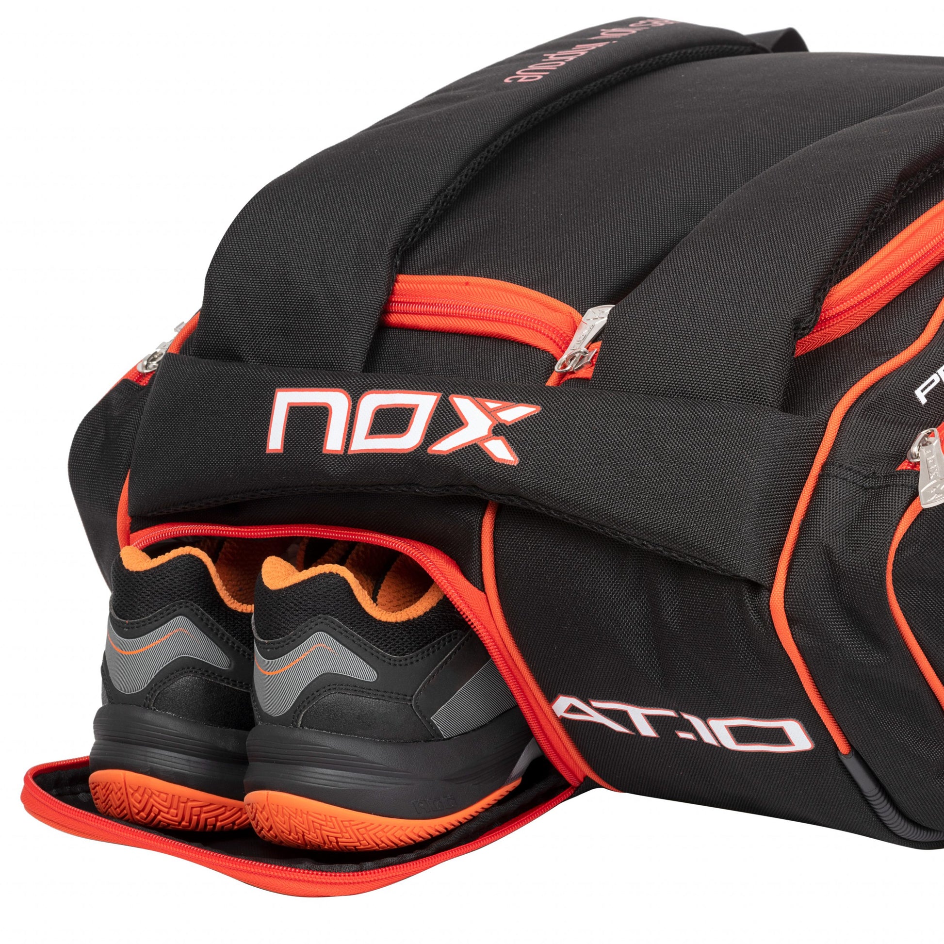Bolso Paletero Nox AT10 XXL Competition NegroRojo X9 - Sur Sports