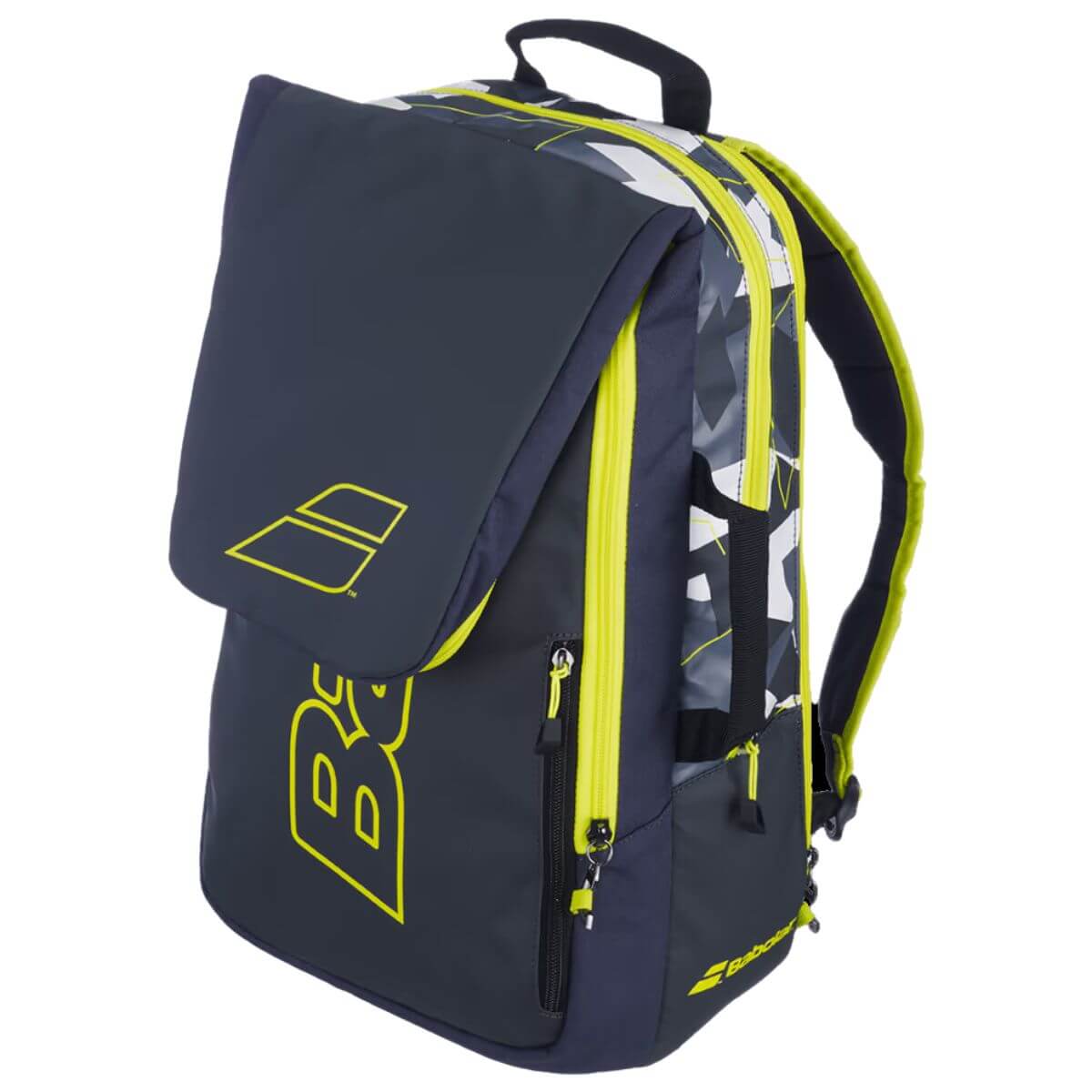 Mochila Babolat BackPack Pure Aero Grey Yellow White 2023 - Sur Sports