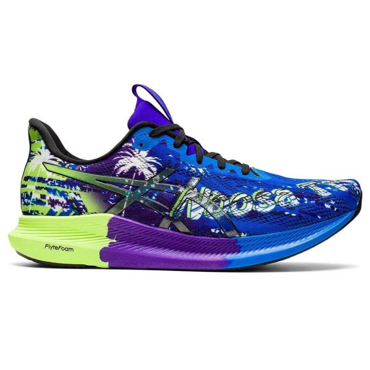 Zapatilla Asics Running Noosa Tri 14 Azul Electrico Negro