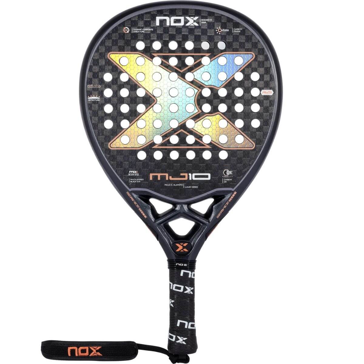 Pala Padel Nox MJ10 Gemelas Atomikas