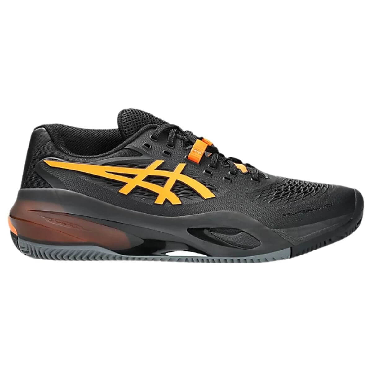 Zapatilla Asics Gel Resolution X Clay Black/Shocking Orange