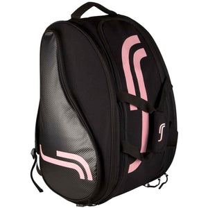 Bolso Paletero Robin Soderling Clasico Negro Rosa - Sur Sports