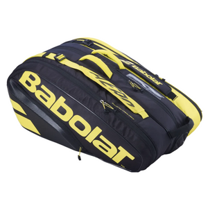 Bolso Babolat Pure Aero Negro Amarillo X12 - Sur Sports