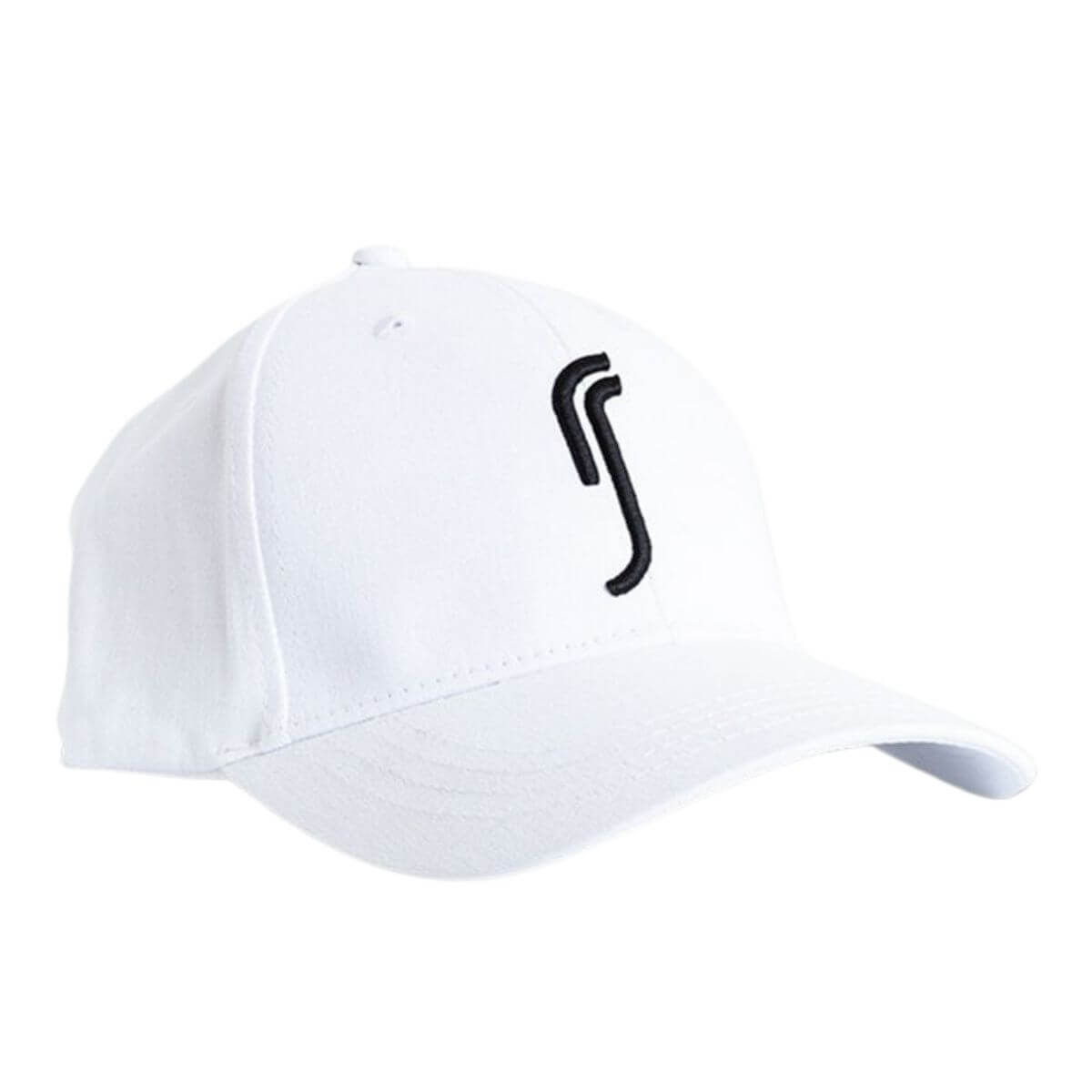 Gorro Robin Soderling Clásico Blanco Logo Negro - Sur Sports