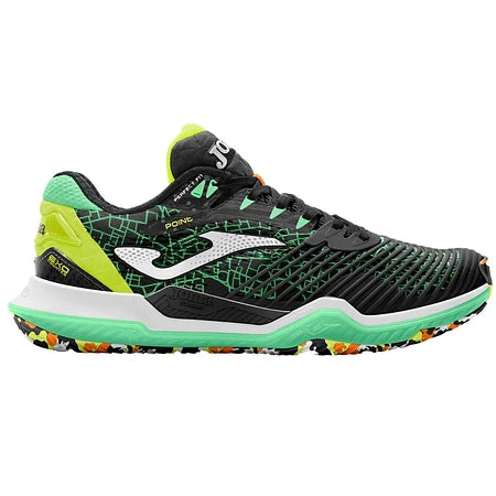 Zapatilla Joma Tenis T.Point 2201 Negro Verde