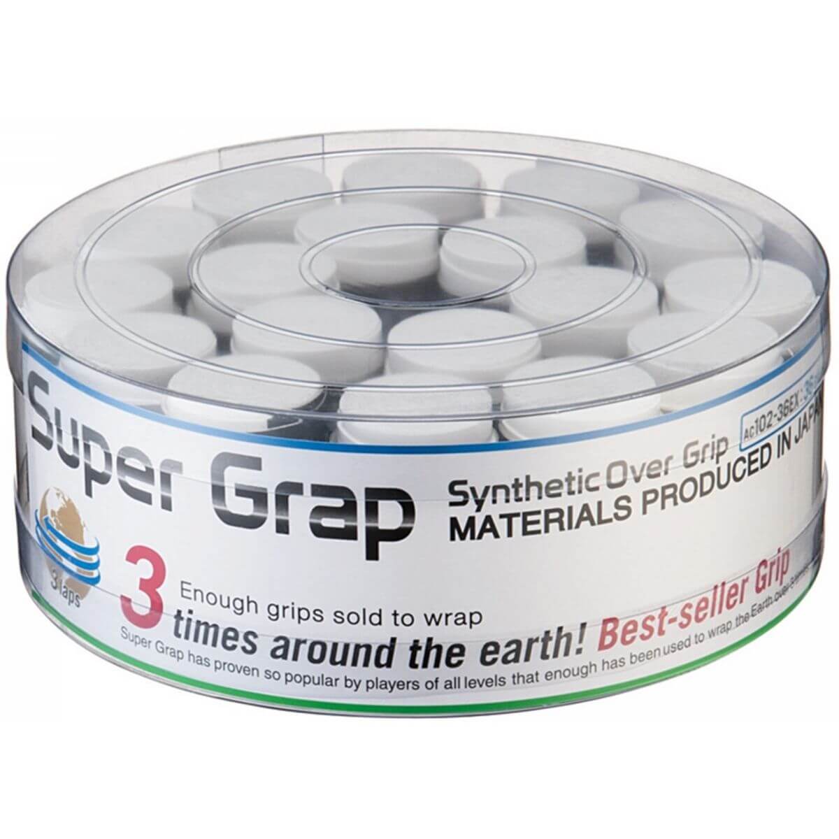 Overgrip Yonex Super Grap Blanco X36