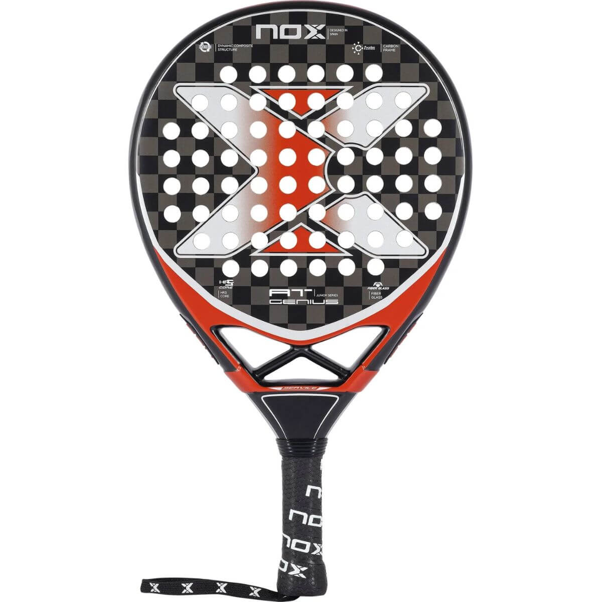 Pala Padel Nox AT10 Genius Jr By Agustin Tapia (335-345gr) 2023