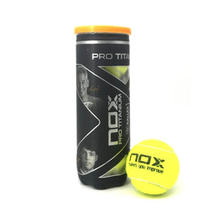 Tarro de pelota Nox Titanium Pro X3  1 unidad