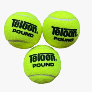 Tarro de Pelota Teloon Pound Tenis X3  1 Unidad