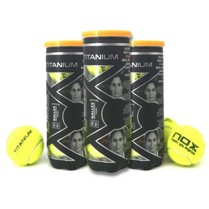 Pack Pelota de Padel Nox Titanium X3 – 3 Unidades