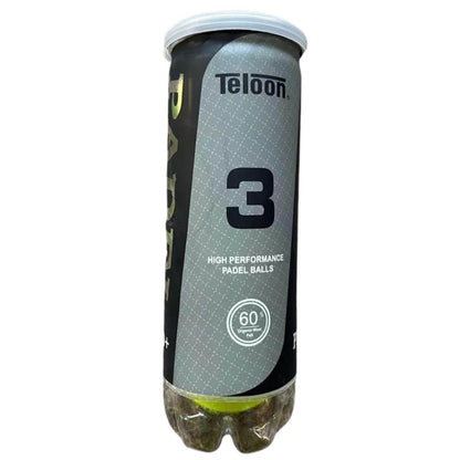 Pack de Pelota Teloon Padel Pro X3  3 unidades