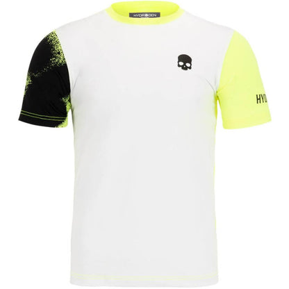 Polera Hydrogen Técnica Bicolor Spray Amarilla Hombre