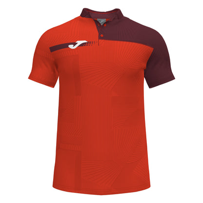 Polera Joma Torneo Polo Roja Burdeo