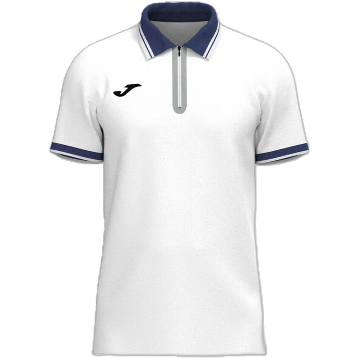 Polera Joma Torneo Sleeve Polo Blanca