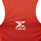 Polera Nox Mujer Tirantes Microperforada Team Roja Logo Blanco