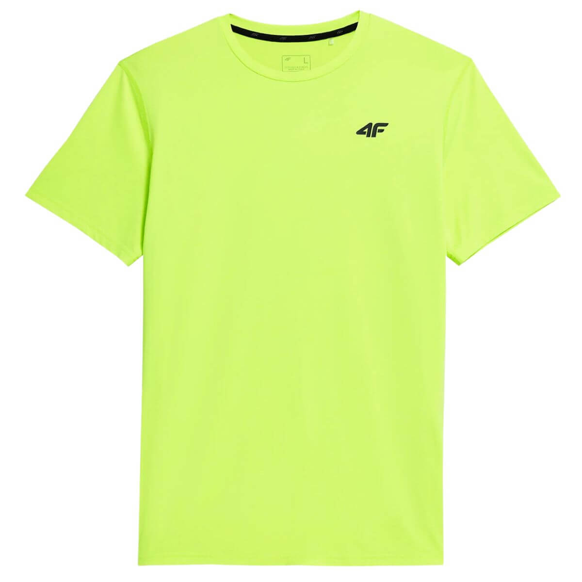 Polera 4F Amarillo Fluor