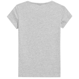 Polera 4F Mujer Gris Claro