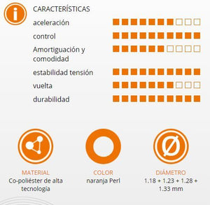 Rollo de Cuerda Signum Pro Poly Plasma Naranjo (200m)