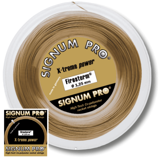 Rollo de Cuerda Signum Pro Firestorm Dorado (200m)