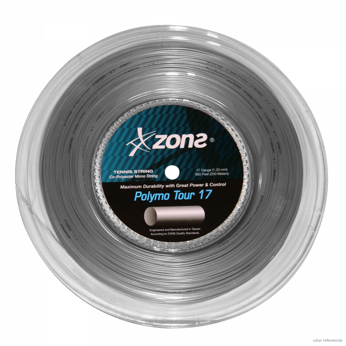 Rollo de Cuerda Zons Polymo Tour Gris (200m)  Gris