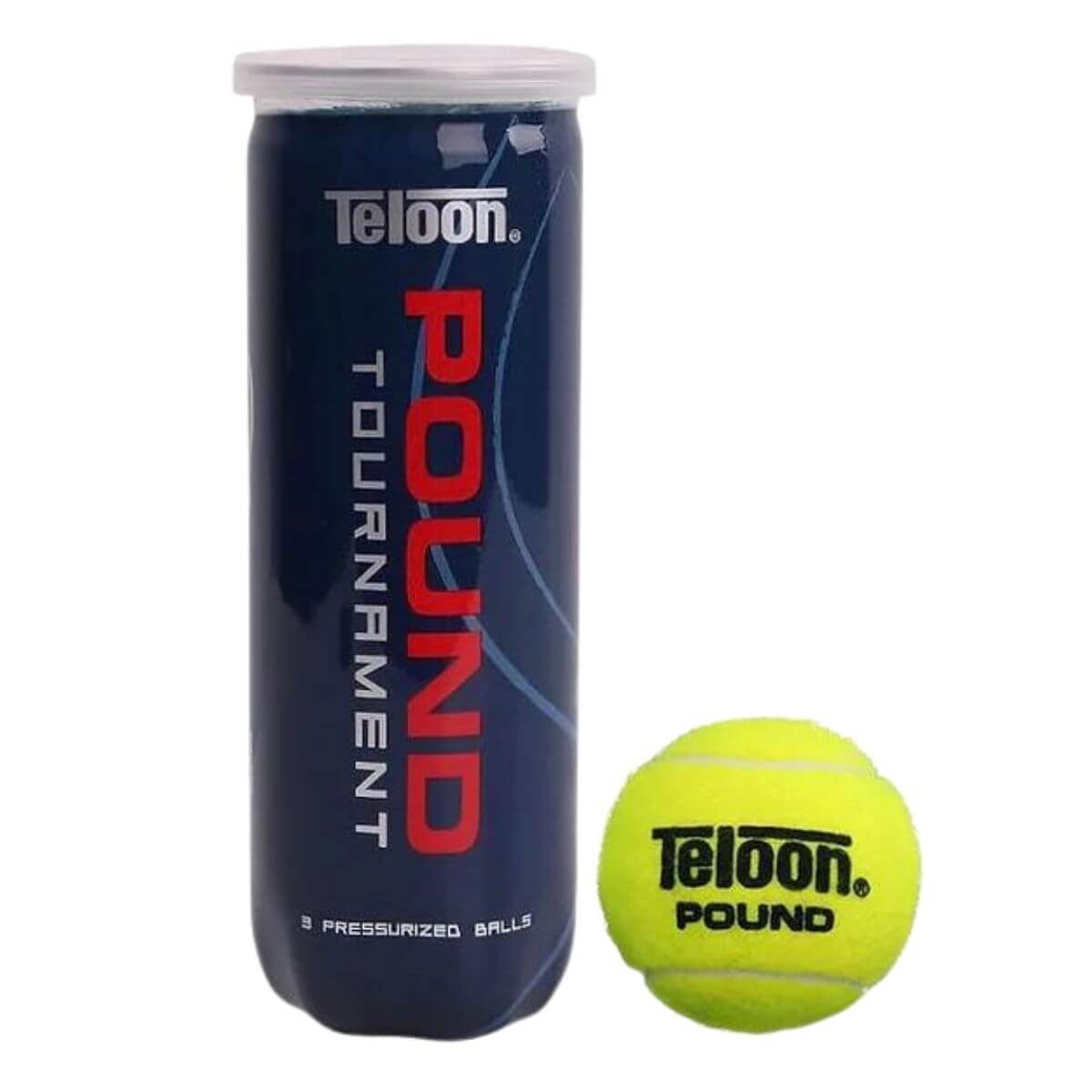 Pack Tarro de Pelota Teloon Pound Tenis X3  3 unidades