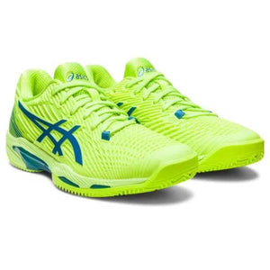 Zapatilla Asics Mujer Solution Speed FF2 Clay Hazard Green Reborn Blue