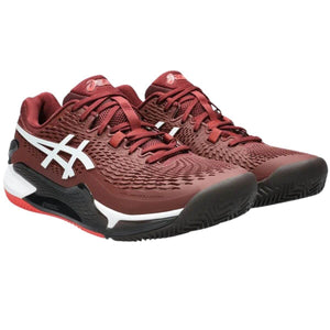 Zapatilla Asics Gel Resolution 9 Clay Antique Red