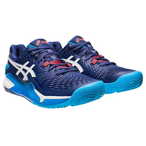 Zapatilla Asics Gel Resolution 9 Padel Indigo Blue White