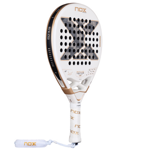 Pala de Padel Nox AT10 Genius 12K Alum XTREM + Tarro de pelotas +Overgrip + Protector