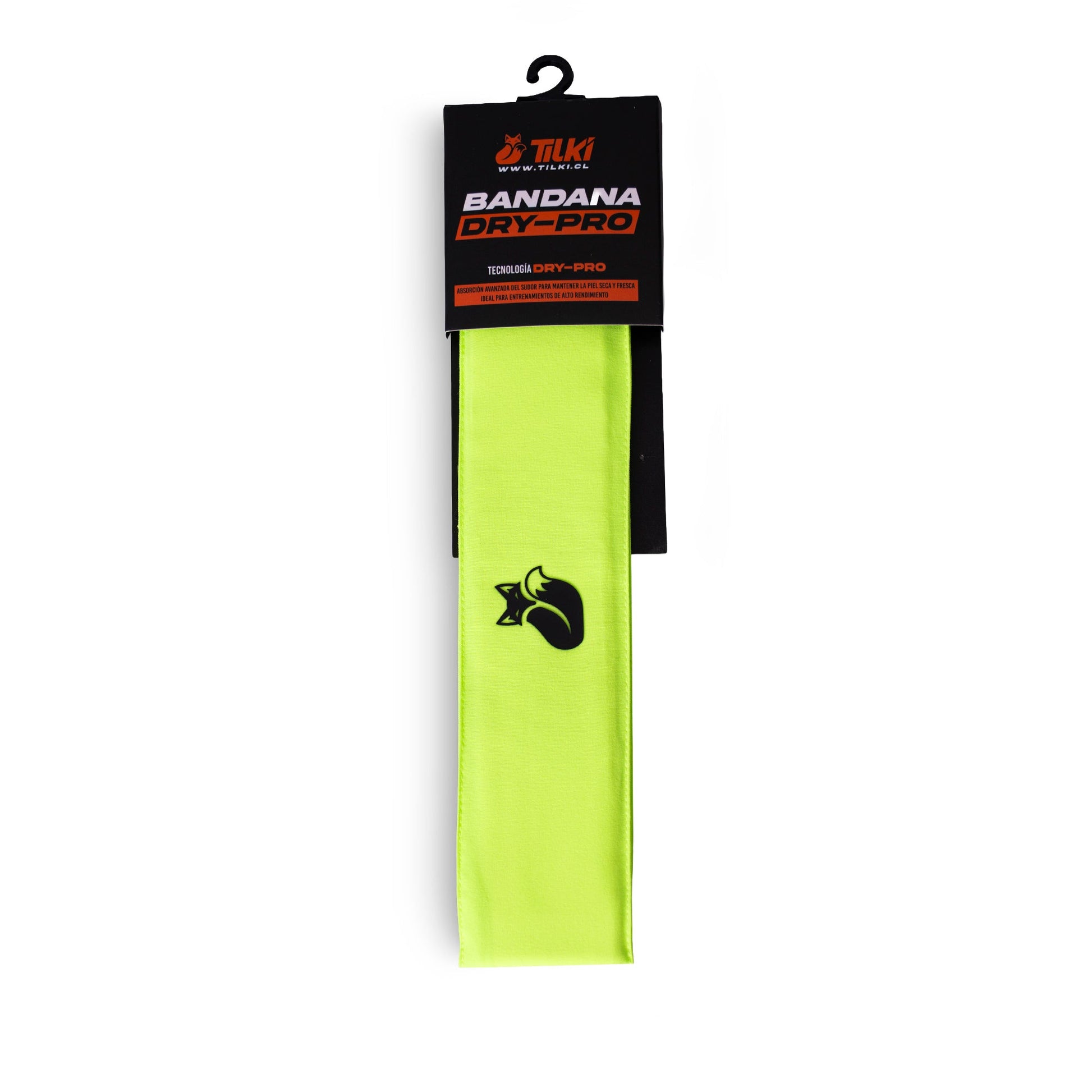 Bandana Dry Pro Tilki Lehinde Amarillo Fluor