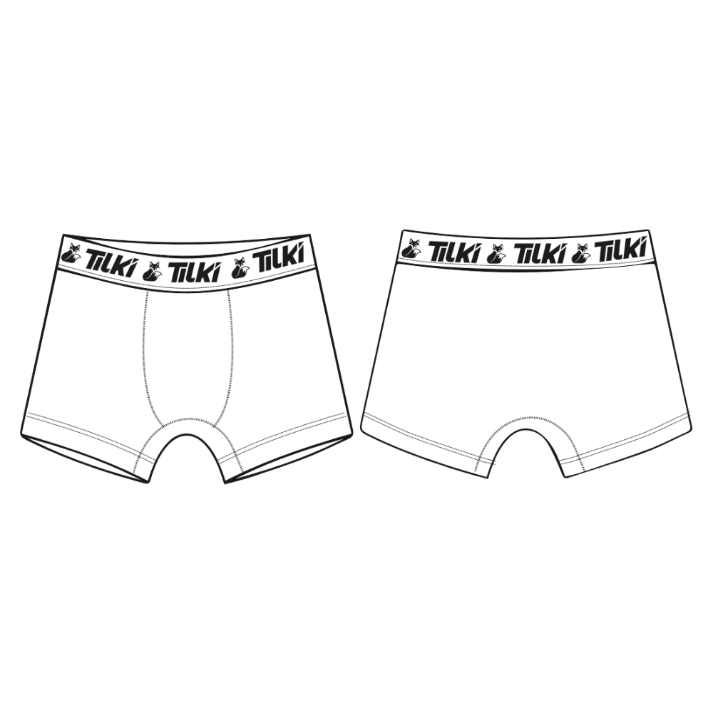 Boxer Tilki Temel - Blanco