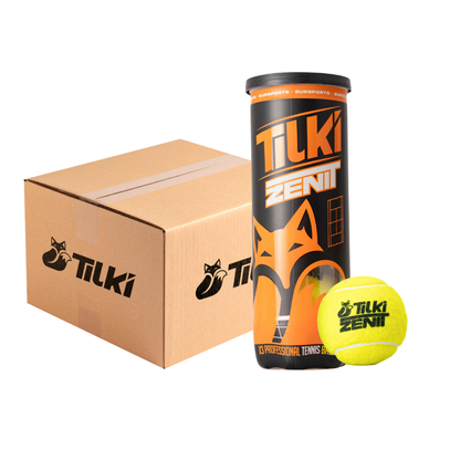 Caja de Pelota Tilki Tenis Zenit X3