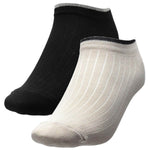 Calcetin 4F Negra Beige X2 - Sur SportsAccesorios