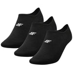 Calcetin 4F Negra X3 - Sur SportsAccesorios