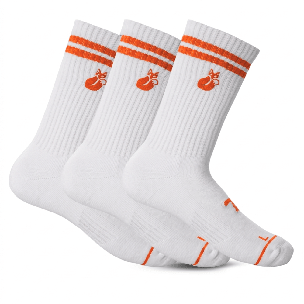 Calcetin Comfort Line blanco colores Pack X 3 Tilki Lehinde - Sur SportsVestuario