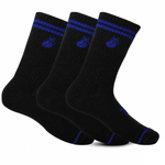 Calcetin Comfort Line negro colores Pack X 3 Tilki Lehinde - Sur SportsVestuario