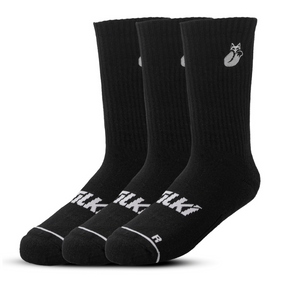 Pack de 3 Calcetines Comfort Negro Colores