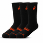 Pack de 3 Calcetines Comfort Negro Colores