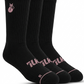 Pack de 3 Calcetines Comfort Negro Colores