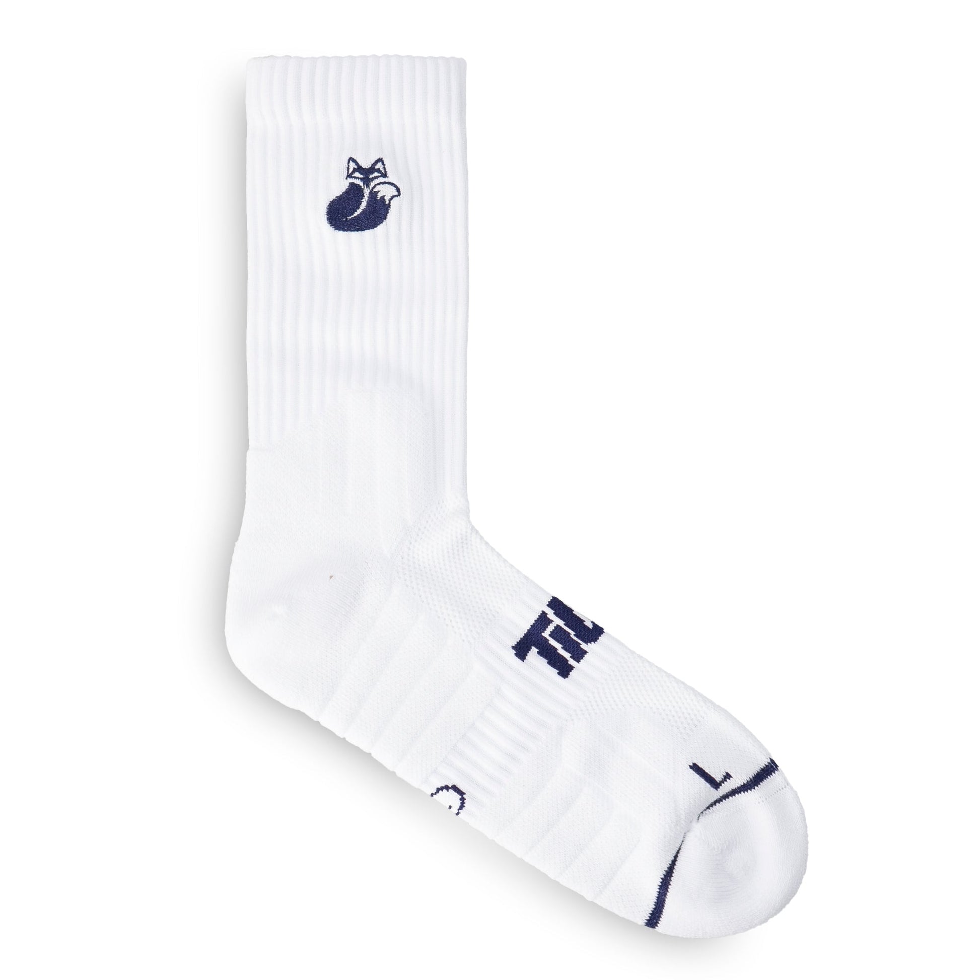 Calcetin Crew D4 blanco colores Tilki Lehinde - Sur SportsVestuario