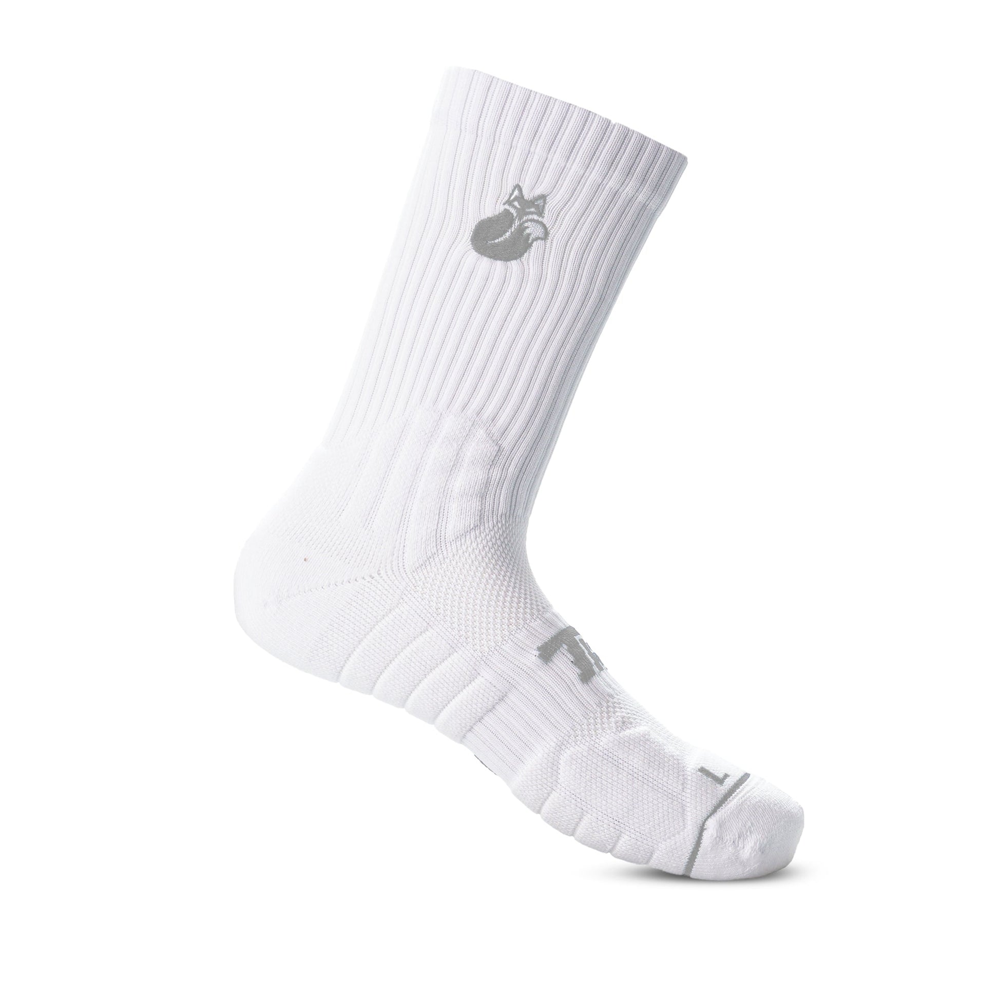 Calcetin Crew D4 blanco colores Tilki Lehinde - Sur SportsVestuario
