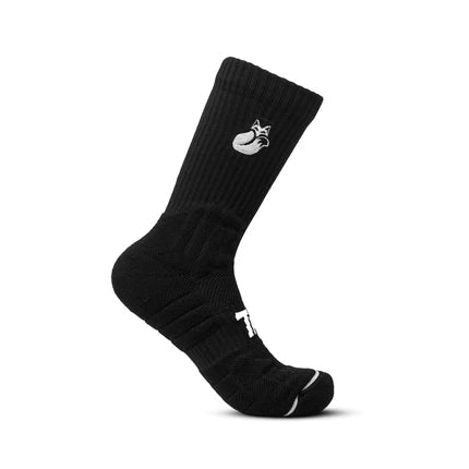 Calcetin Crew D4 Tilki Lehinde Black/White M25W Talla M - Sur Sports