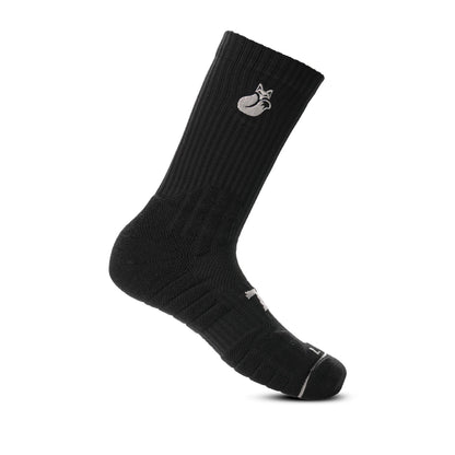 Calcetin Crew Negro D3 Tilki Lehinde - Sur SportsAccesorios