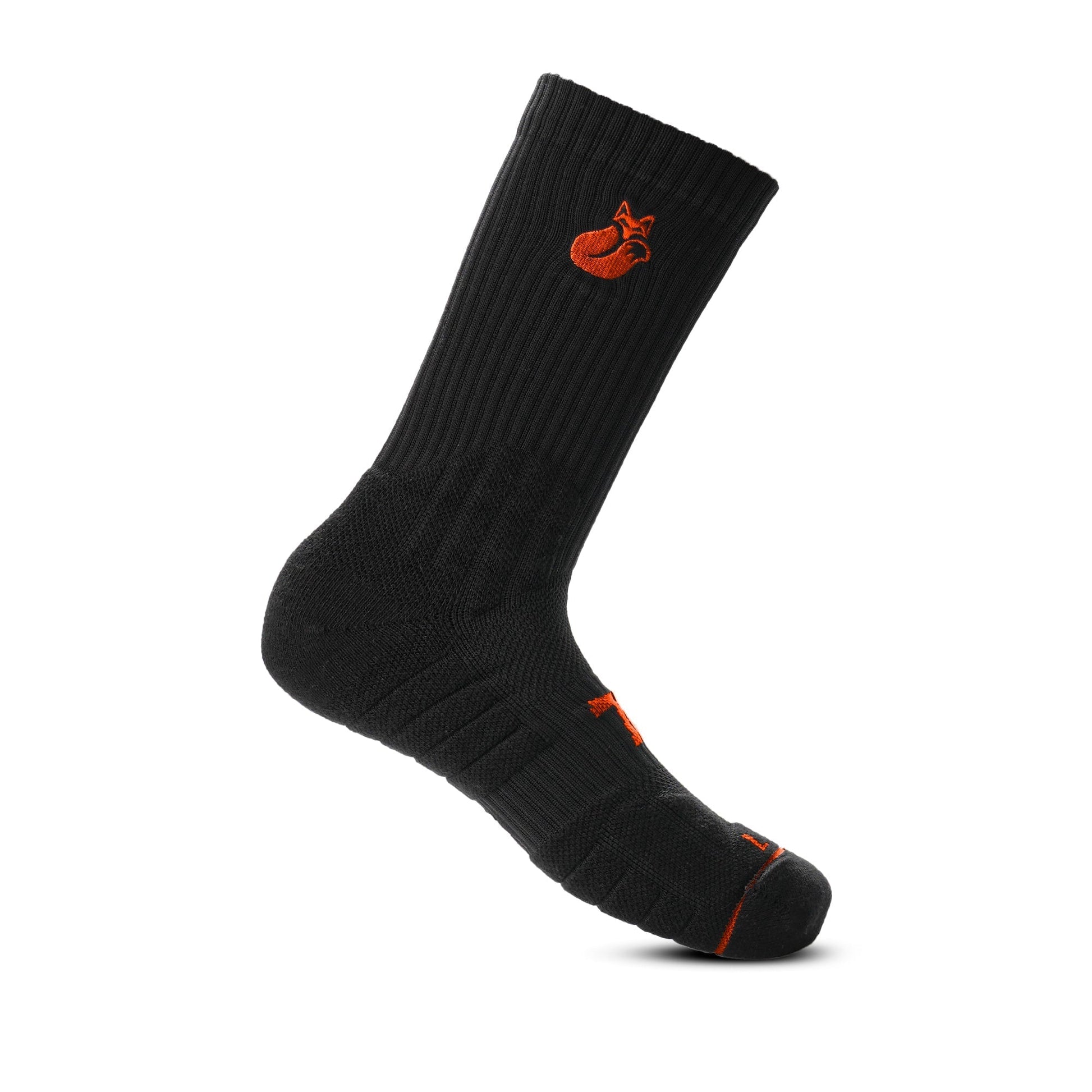 Calcetin Crew Negro D3 Tilki Lehinde - Sur SportsAccesorios