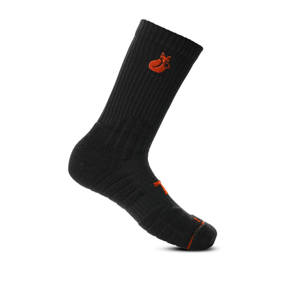 Calcetin Crew Negro D3 Tilki Lehinde - Sur SportsAccesorios
