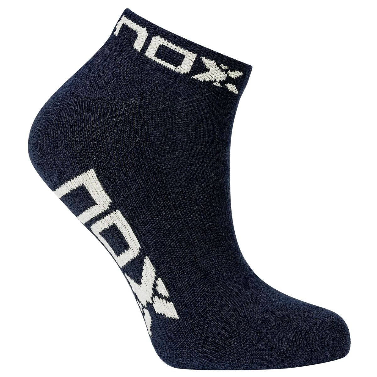 Calcetín Nox Tobillero Azul Marino Logo Blanco - Sur SportsAccesorios