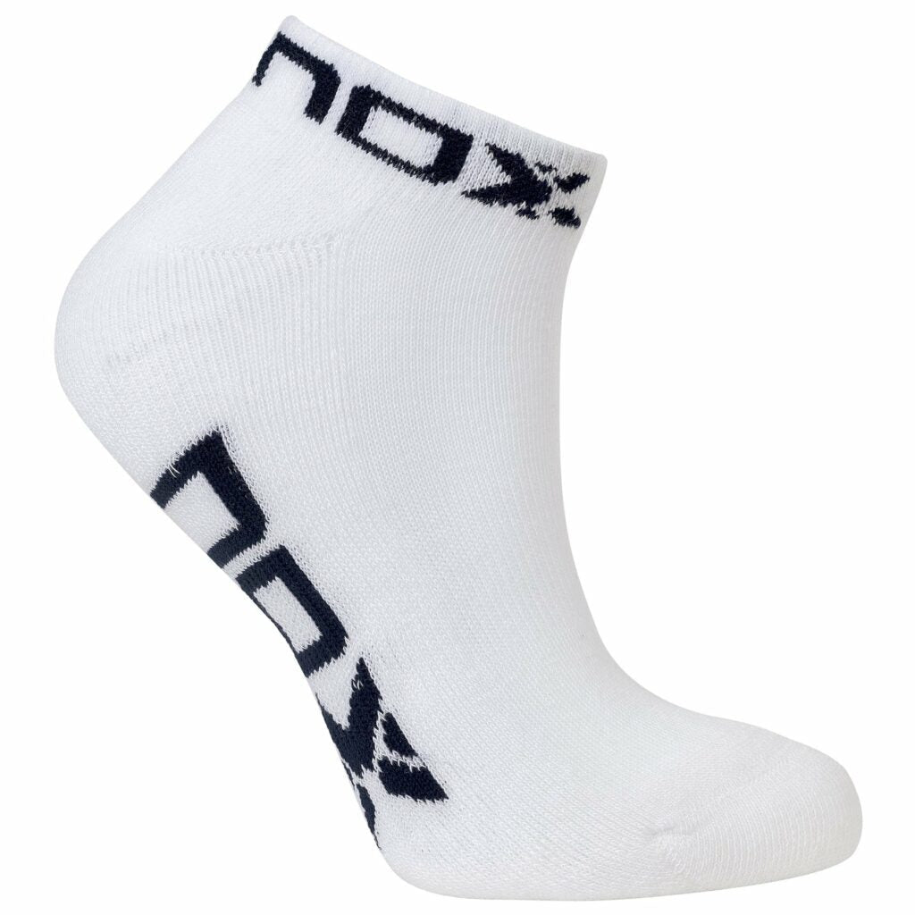 Calcetín Nox Tobillero Blanco Logo Azul - Sur SportsAccesorios