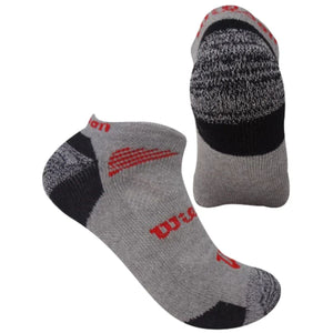Calcetín Wilson Corto Gris X3 Talla M/L - Sur SportsAccesorios