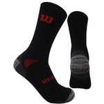 Calcetin Wilson Largo Felpa Negro X3 Talla M/L - Sur SportsAccesorios